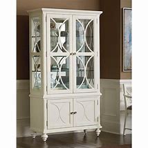 Image result for White Curio Cabinet