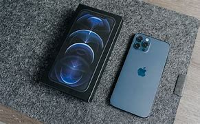 Image result for iPhone 12 Pro Pacific Blue Unboxing