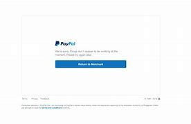 Image result for PayPal Error Screen