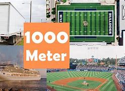 Image result for How Far Is 1000 Meters