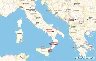 Image result for Mount Vesuvius Location On World Map