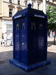 Image result for Police Box Blue Colour