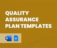 Image result for Quality Assurance Framework Document Templates Free