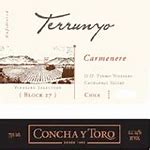 Image result for Concha y Toro Carmenere Terrunyo Peumo Block 27