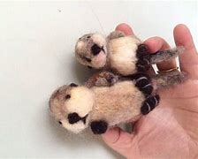 Image result for Needle Felted Otter