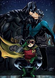 Image result for Nightwing X Robin Lovers