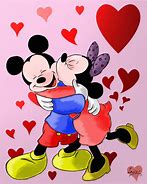 Image result for Disney Mickey and Minnie Mouse Kissing