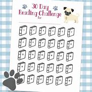 Image result for 30 Days Challenge Printable for Kids