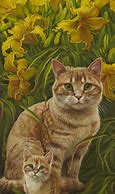 Image result for Cute Cat Illustration