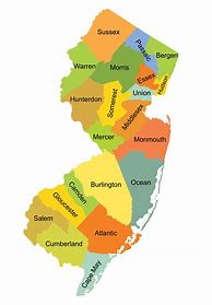 Image result for 1 Counties of New Jersey