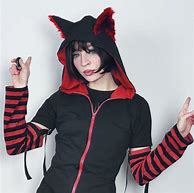 Image result for Boy Cat Ear Hoodie