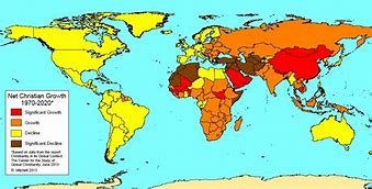 Image result for Christian Nations Map