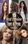 Image result for Different Types of Perms