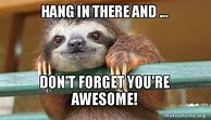 Image result for Hang in There Platitudes
