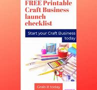 Image result for Craft Business Startup Checklist