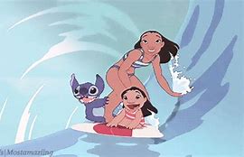 Image result for Ride the Waves Lilo and Stitch
