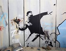 Image result for Banksy Thrower