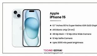 Image result for Apple iPhone 15 Specifications