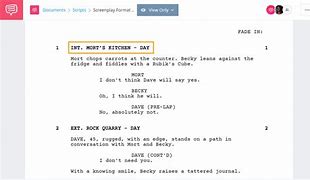 Image result for Screenplay Format Guide