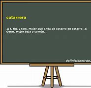 Image result for cotarrera