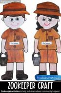 Image result for Zookeeper Crafts for Kids