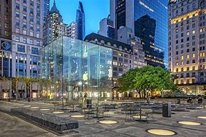 Image result for Drawings of 5th Avenue Apple Store New York