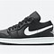 Image result for Air Jordan 1 Low Black and White