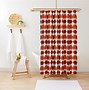 Image result for Orange and Grey Shower Curtain