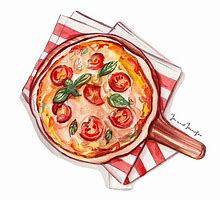 Image result for Watercolor Paintings Ofpizza