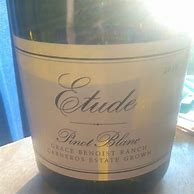 Image result for Etude Pinot Blanc Grace Benoist Ranch