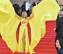 Image result for Heidi Klum AGT Yellow Dress
