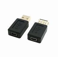 Image result for Male USB to Mini Female USB Adapter