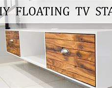 Image result for DIY Floating TV Cabinet