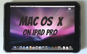 Image result for iPad Mac OS