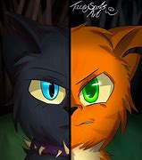 Image result for Warrior Cats Scourge and Firestar
