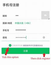 Image result for WeChat Account Sign Up
