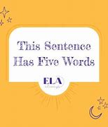 Image result for This Sentence Has Five Words