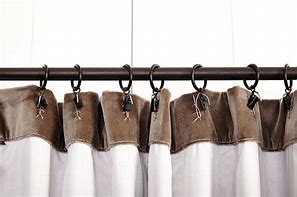 Image result for Curtain Rings with Hooks