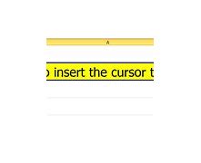 Image result for Plus Cursor Excel
