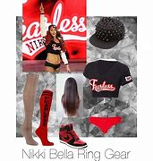 Image result for Nikki Bella Fearless Red Ring Attire