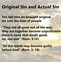 Image result for Sin Has Consequences