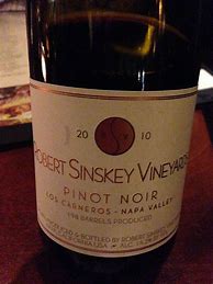 Image result for Robert Sinskey Pinot Noir Aries
