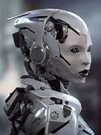 Image result for 3D Printed Acrylic Statue Bust of a Robot