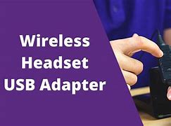 Image result for Wireless Headset with USB Adapter