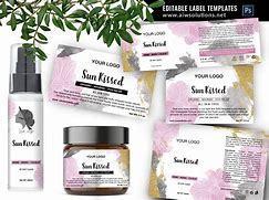 Image result for Skin Care Packaging Label Sticker Template