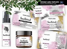 Image result for Skin Care Packaging Design Labels Template