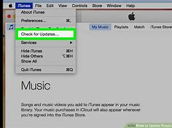 Image result for iTunes Check for Update