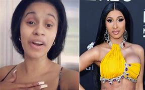 Image result for Cardi B No Makeup Meme