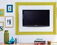 Image result for Flat Screen TV Wall Frames
