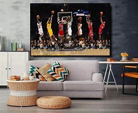 Image result for NBA Wall Art